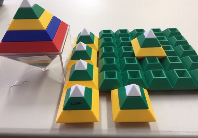 Wedgits and stickle bricks creative building