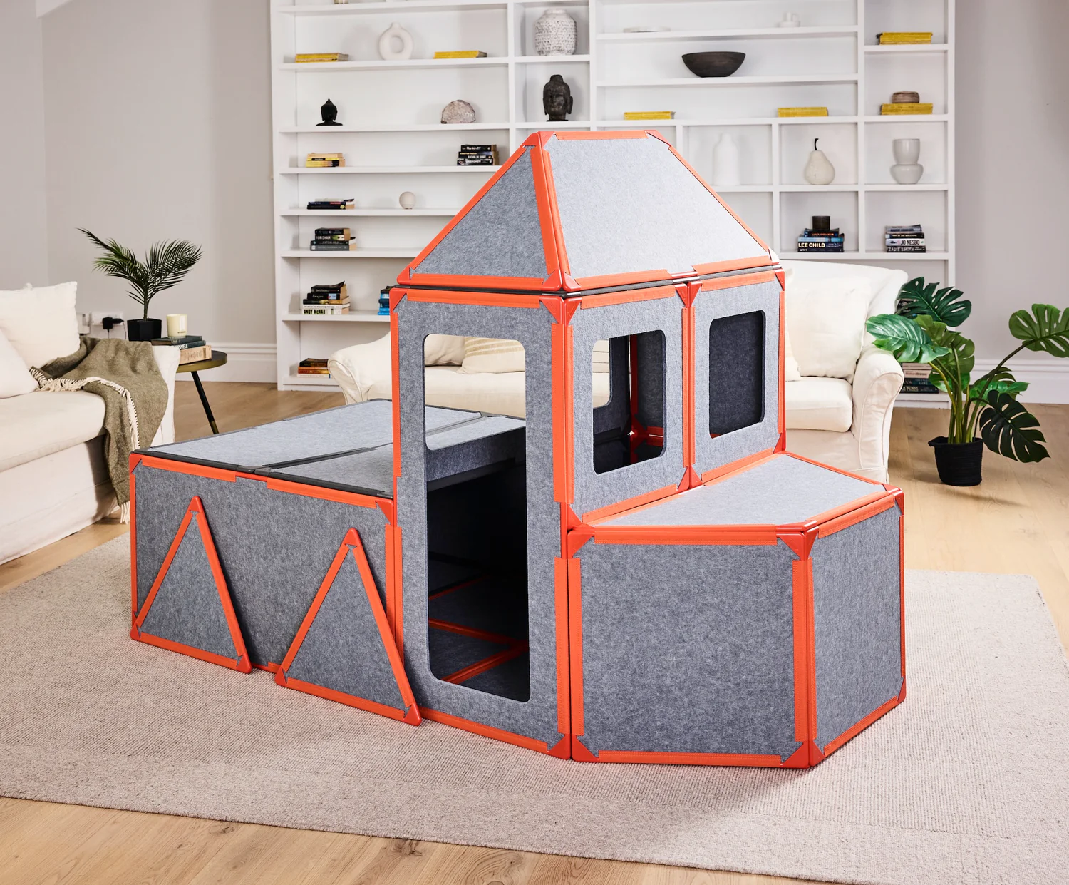 Super Space magnetic building tiles